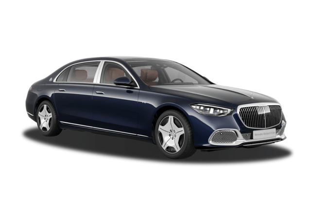 Mercedes Benz S Class Maybach Nautic Blue Color Image